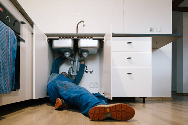 Professional Pipe Repair technician working in Springvale, ME